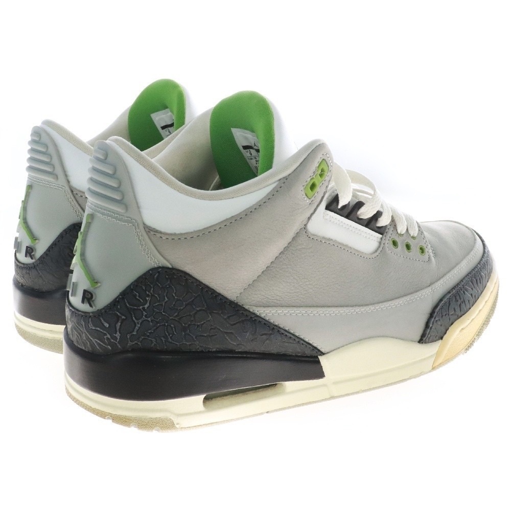 Nike Air Jordan 3 Retro Chlorophyll Low Cut Grey